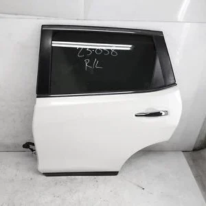 2017-2020 Nissan Rogue Rear Left Driver Door - White H210a-4Cama